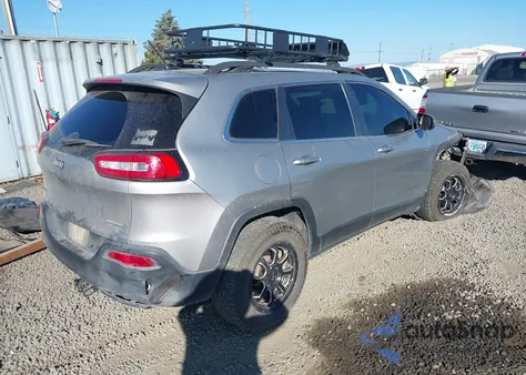 2015 Jeep Cherokee Latitude из США, поврежденный, VIN 1C4PJMCBXFW697182
